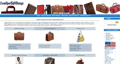 Desktop Screenshot of leathergiftitems.com